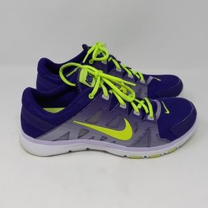 Nike Flex Supreme TR 2 Purple/Volt Ladies Cross Trainers Size 10